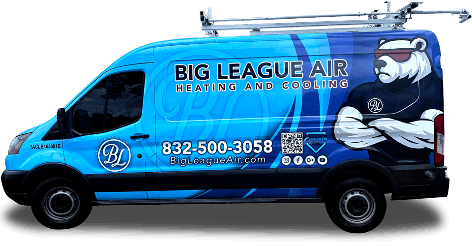 Big League Air LLC service vehicle