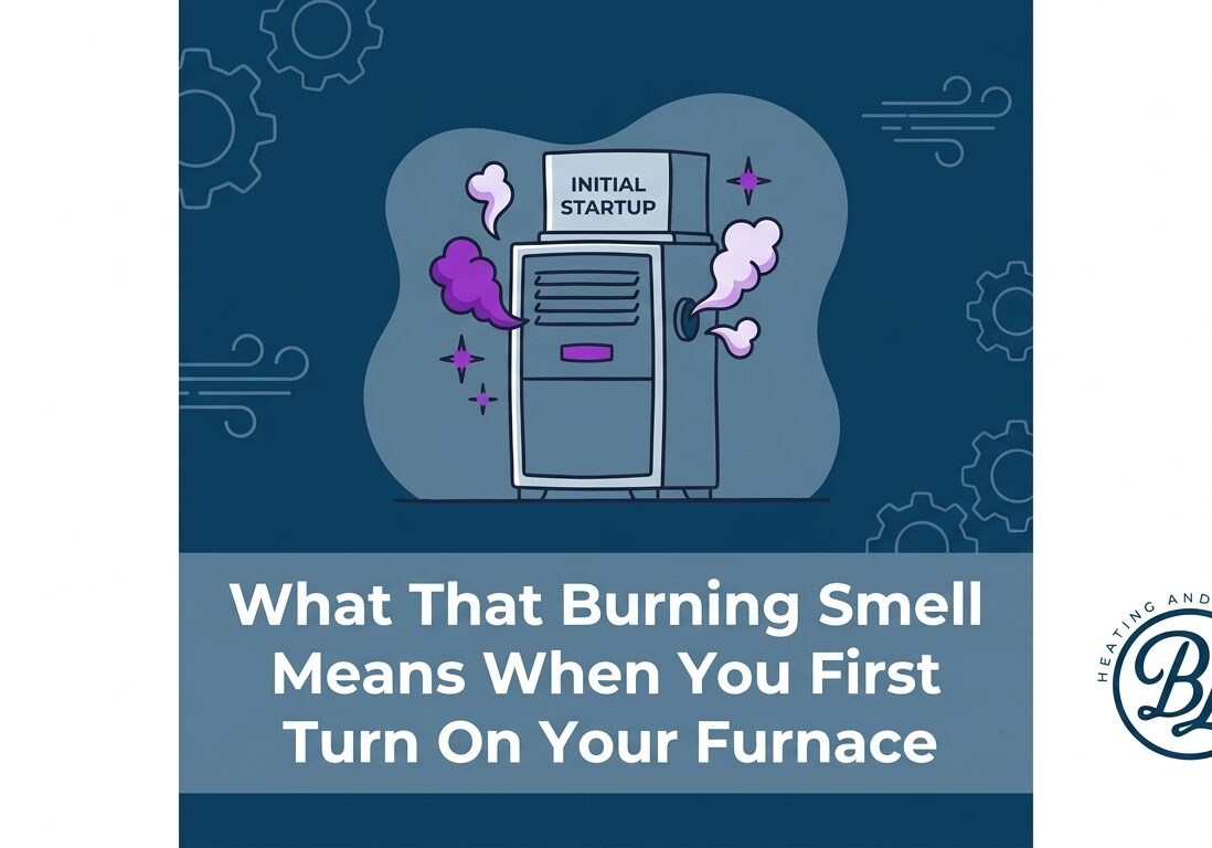 What That Burning Smell Means When You First Turn On Your Furnace — featured image